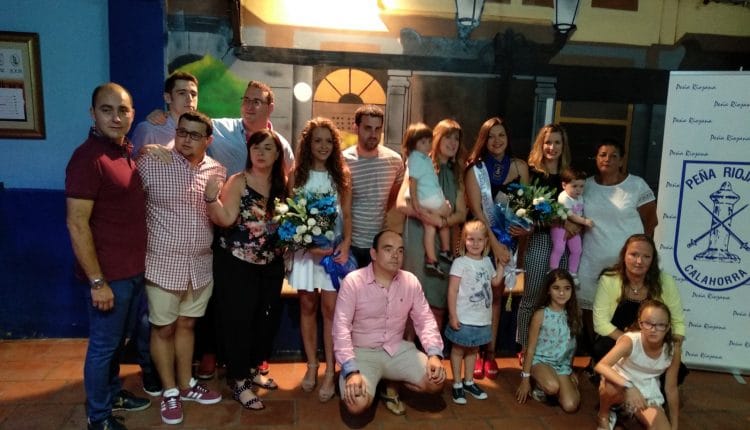 foto de grupo integrante de la peña riojana