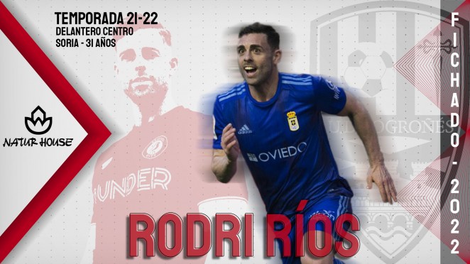 Rodri Ríos se suma al gol de la UD Logroñés